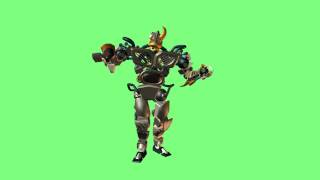Big robot dance style  green screen 1080p animation s01r04.avi
