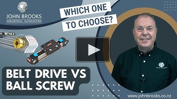 BELT DRIVES vs BALL SCREW ACTUATORS | Which one is the best choice for your application?