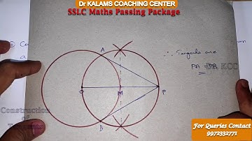 SSLC Maths Passing Package Part 11 I Constructions Part -1 #SSLCMathsPassingPackage I#MathsByManoj I