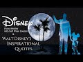 Disney Piano Medley with Soft Wave Sounds and Walt Disney's Inspirational Quotes(No Mid-Roll Ads)