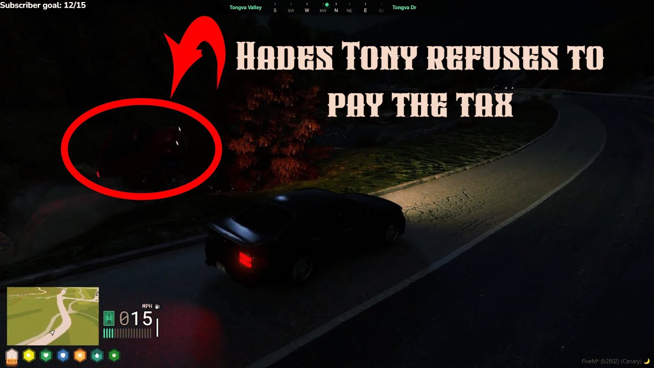 Hades Tony refuses to pay the 10 bucks boost tax | HabibiMC | NoPixel RP