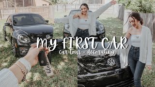 Bought My First Car | Tour + Decorating!