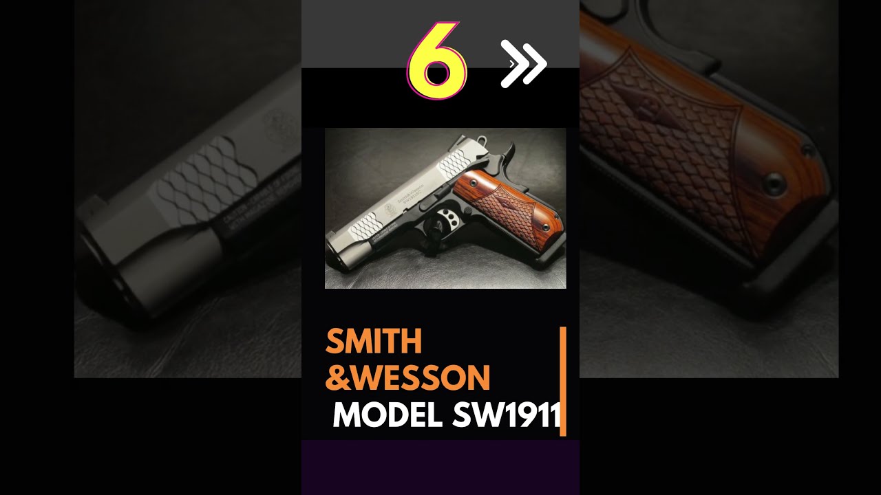 TOP 8 BEST 1911 PISTOLS IN THE WORLD 2023 Pistol Handgun 9mm