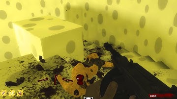 Cod WaW Custom Zombies Cheese Cube Unlimited Part 2