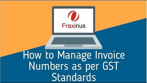 Manage Invoice Number with Prefix Settings in Fraxinus Books ERP Software