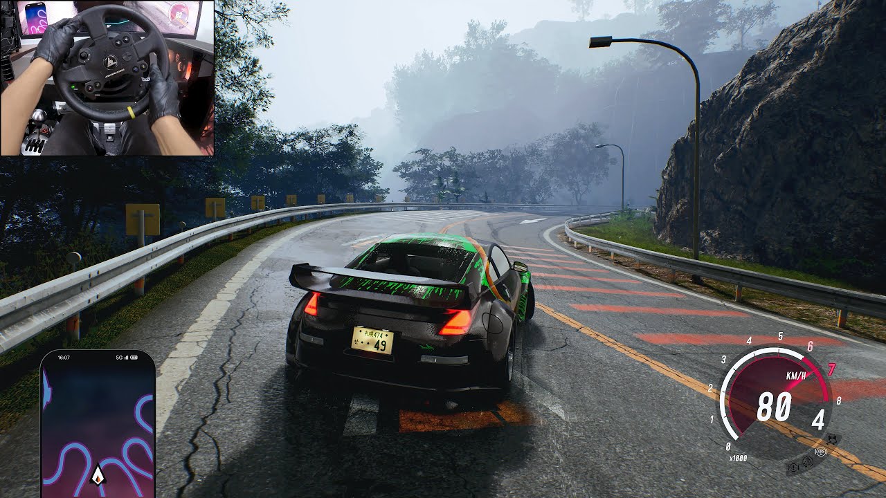 JDM: Rise of the Scorpion - Nissan 350z | Steering wheel gameplay - YouTube
