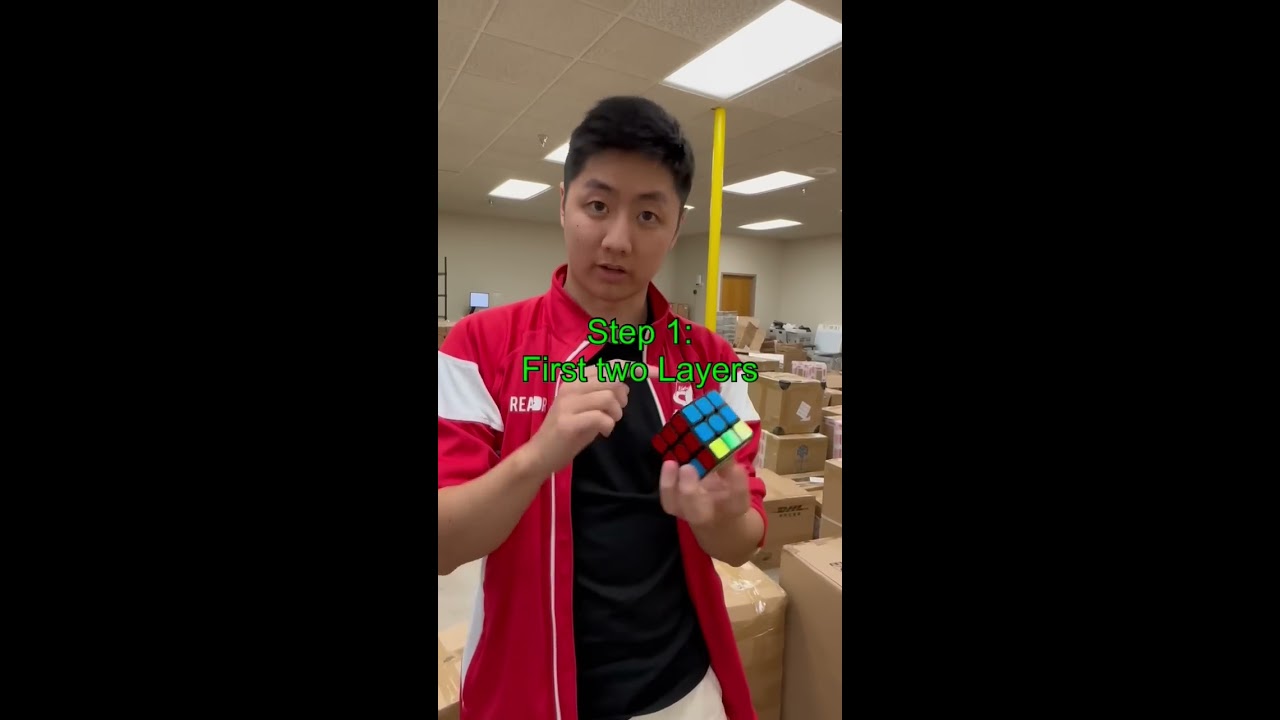 Learn How To Solve A CUBE In 10 Seconds 