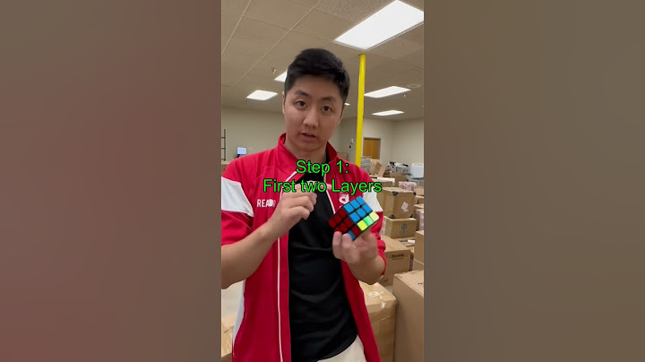 Learn how to solve a CUBE in 10 Seconds! 🫢