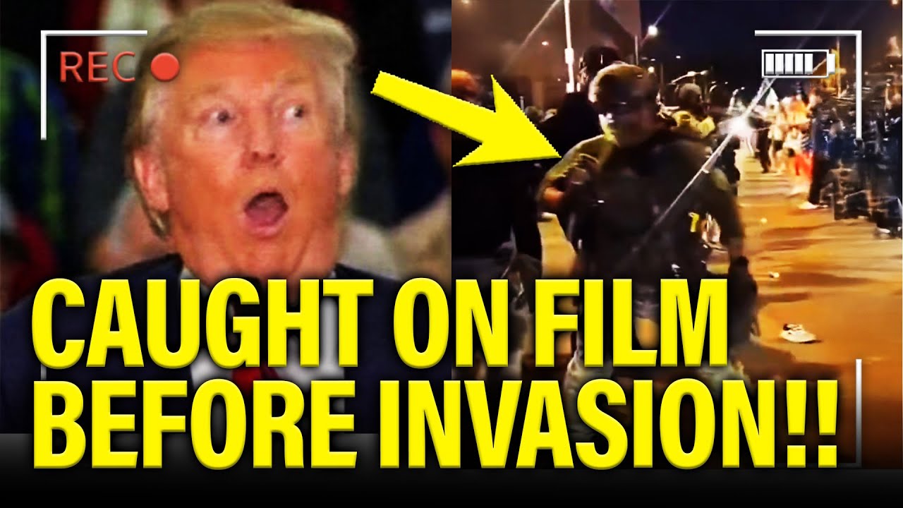 All HELL BREAKS LOOSE as Trump IS CAUGHT ON TAPE before INVASION