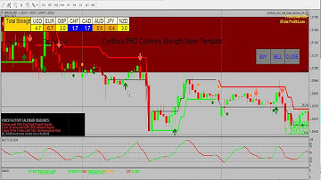 Compare Basic CSM Template to PRO Template | Currency Strength Meter Training