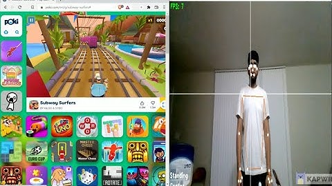 Subway Surfers by using Gesture Recognition