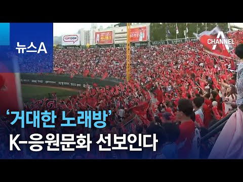 ‘거대한 노래방’ K-응원문화 선보인다 | 뉴스A