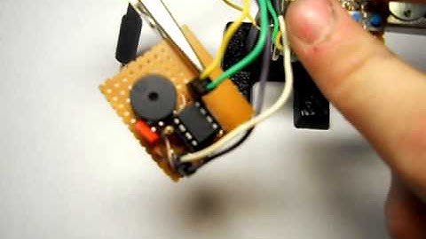 Музыкальный звонок на МК Attiny13 - Тест