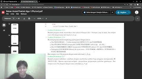 Program Hitung Gaji Karyawan di Python