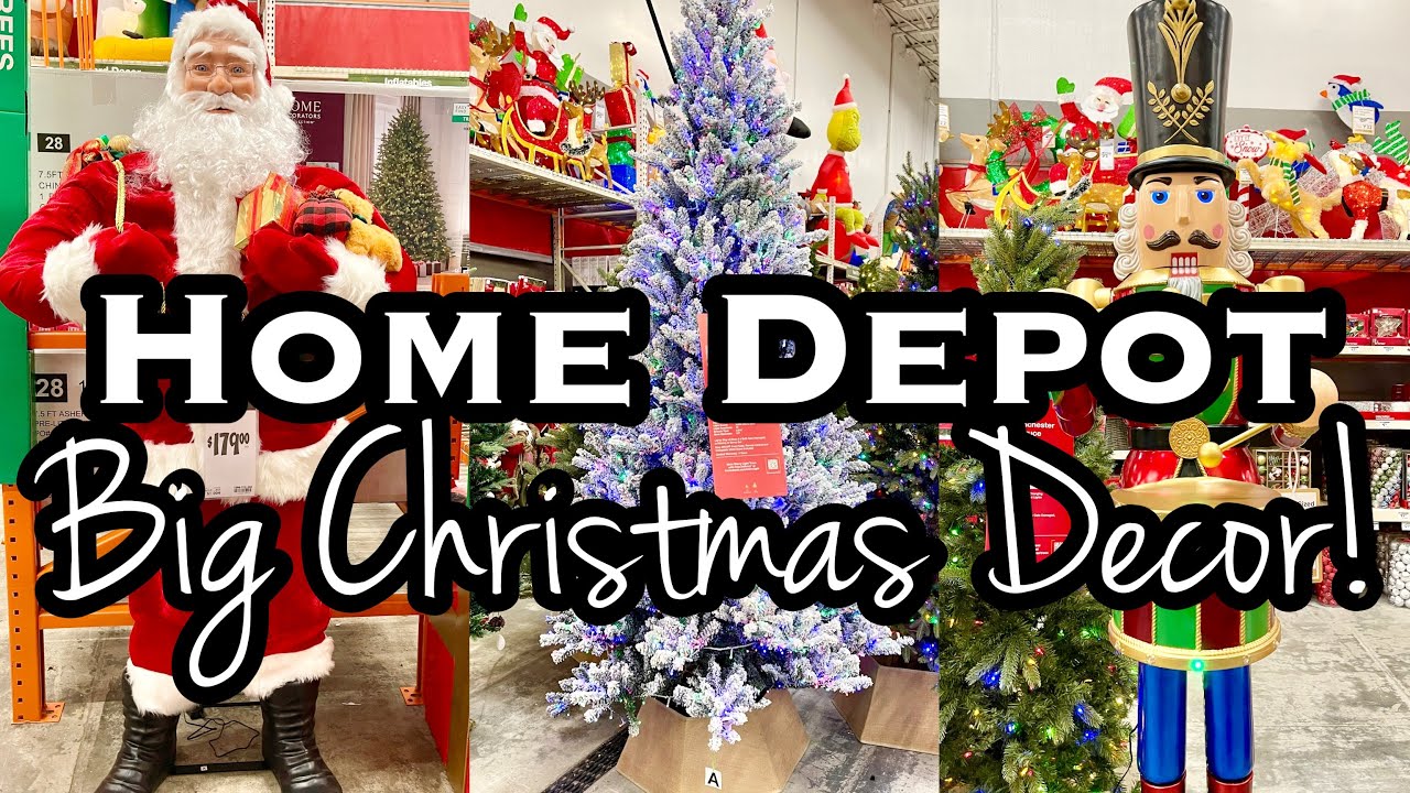 HOME DEPOT CHRISTMAS DECOR 2021 • SHOP WITH ME - YouTube