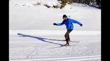 Using shadows to improve your cross country skiing