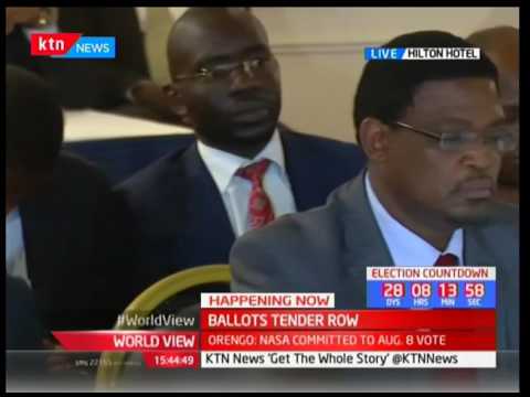 Senator Orengo's letter to Chebukati sets serious emotion during IEBC's meeting with candidates
