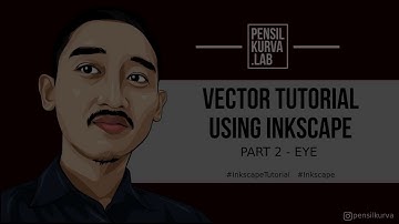 Tutorial Vector Kartun Wajah dengan Inkscape. PART 2 : Mata (by Pensilkurva)