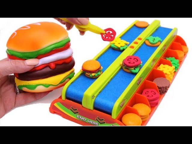 Toy Burger Mania Game for Kids 