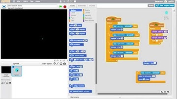 Scratch Programming - How to build an etch-a-sketch drawing program