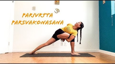 All Levels Revolved Side Angle Pose Parivrtta Parsvakonasana With Shana Meyerson YOGAthletica