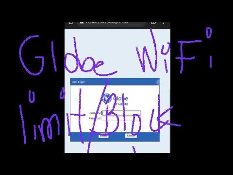 Globe Wifi - Limit/Block/Whitelist Wifi User.