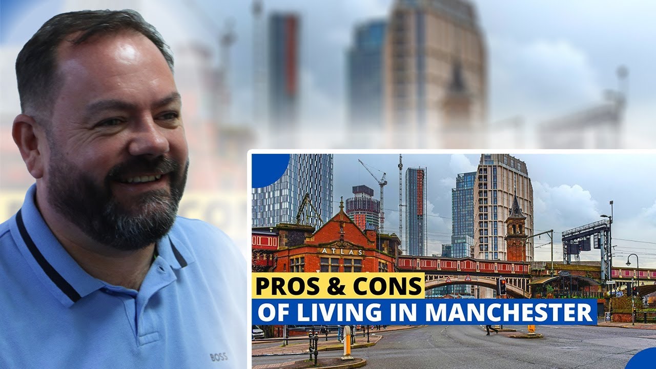 BRITS React to PROS and CONS of living in Manchester - YouTube