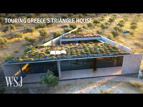 Video: Elegantná grécka rezidencia H.2, ktorá sa združuje do troch rodín