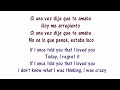 Si Una Vez - Lyrics English and Spanish - Play N Skillz, Wisin, Leslie Grace, Frankie J - (Selena)