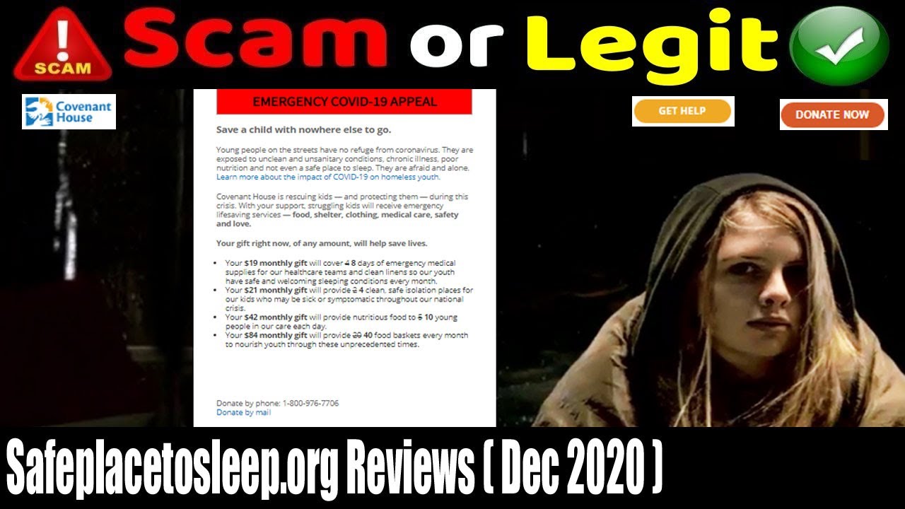 Safeplacetosleep Reviews December 2020 Does It Have Legitimacy