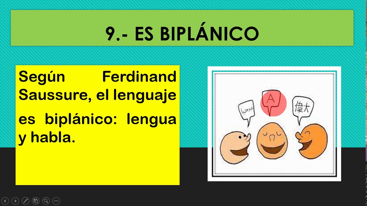 CARACTERÍSTICAS DEL LENGUAJE YouTube