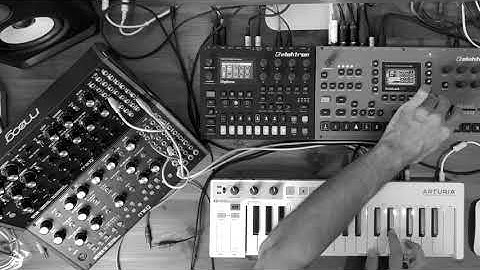 Jam w/ Mother32, DFAM, Digitone and Octatrack