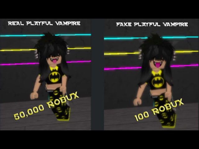 ROBLOX CLEAN LIMITED FACE | PLAYFUL VAMPIRE | [READ DESCRIPTION!] FAST  DELIVERY!