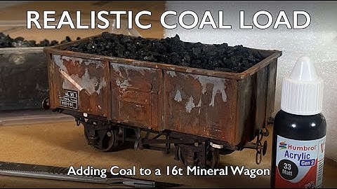 Adding Realistic Coal Load to Wagons