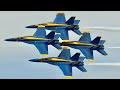 Blue Angels SUPER HORNETS 2021 Melbourne Air Show