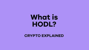 What does "HODL" mean?