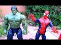 Spiderman and Superheroes Toys Hurry to the rescue Dinosaurs are attacking Brudercars | Fun Go Toys