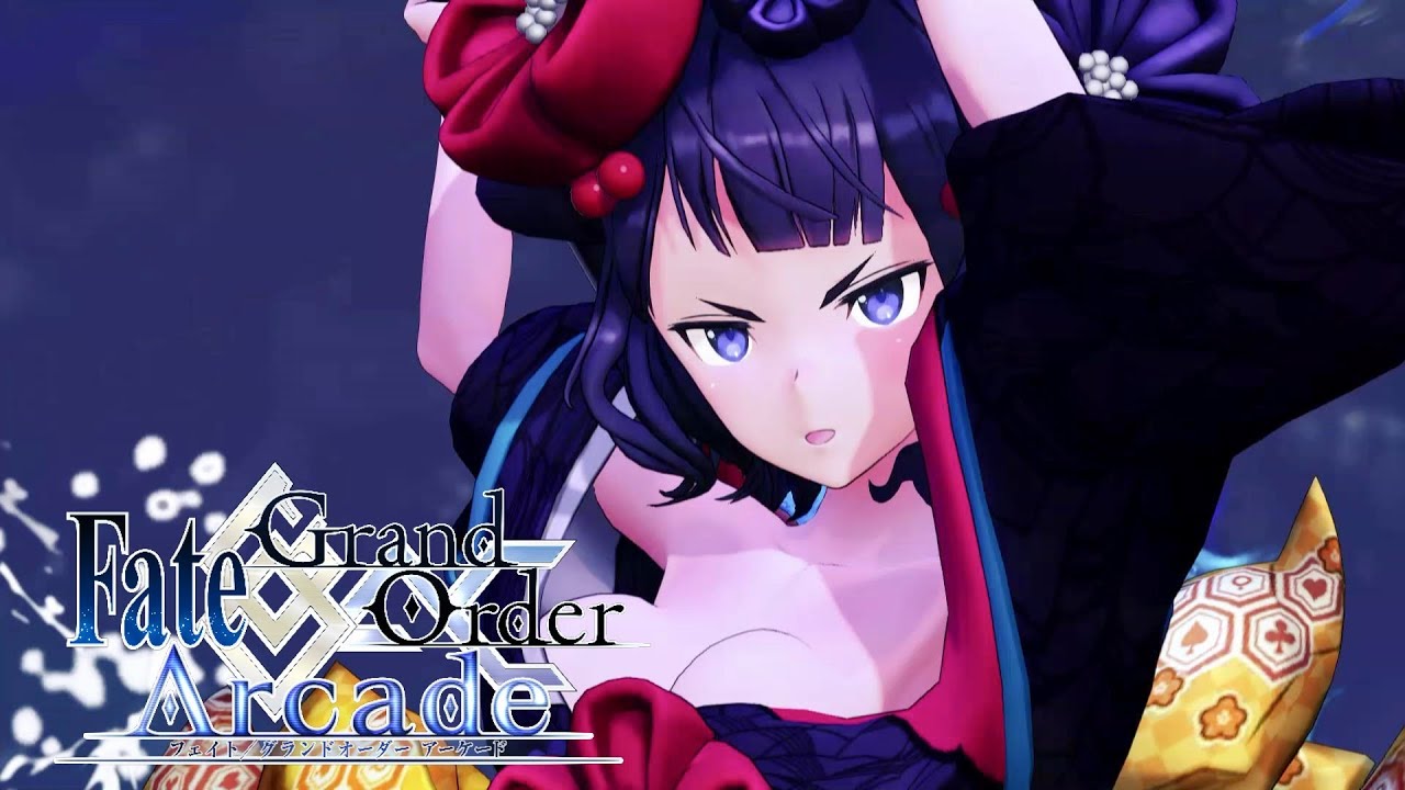 Fate Grand Order Arcade 新サーヴァント葛飾北斎 参上 Katsushika Hokusai Foreigner Fgoac Fgoアーケード Youtube