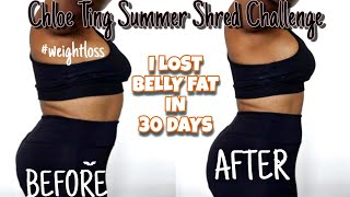 ABS IN 30 DAYS |I TRIED CHLOE TING SUMMER SHRED CHALLENGE + AMAZING RESULTS chloetingchallenge