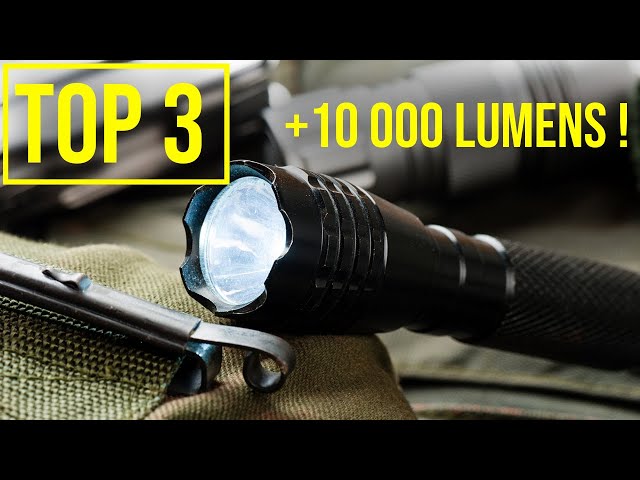 TOP 3 : Meilleure Lampe Torche Puissante 2022 