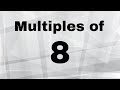 Multiples of 8 Patterns