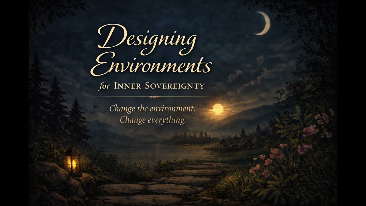Designing Environments for Inner Sovereignty | Free Workshop
