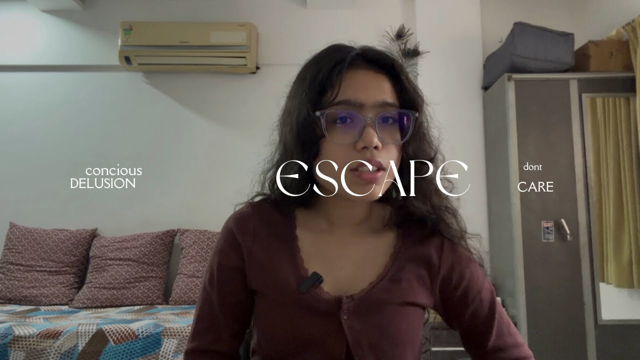 Escapism Might Be Saving You. 