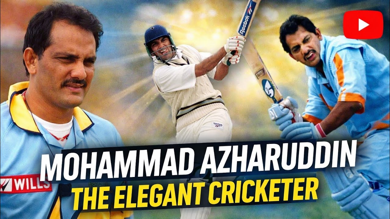 The Rise Of Muhammad Azhar ud Din | Most stylish indian Batsman ever 