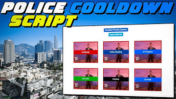 Free Police Cooldown Script | kael-cooldown | QBCore Framework | FiveM Tutorial #173