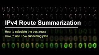 (Hands On) Route Summarization/ Supernetting with Packet Tracer