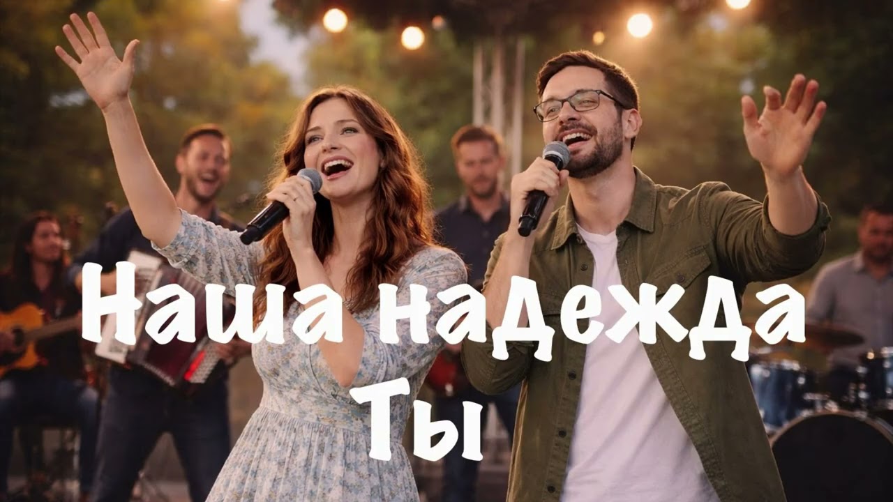 Наша надежда Ты - Христос! Христианская песня! 