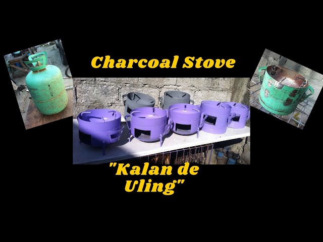 How To Make Charcoal Stove / Used Refrigerant Tank / Msm Garage Tv