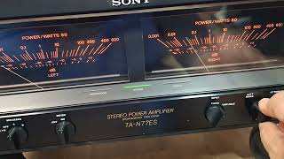 Sony TA-N77 ES Vintage Stereo Power Amp