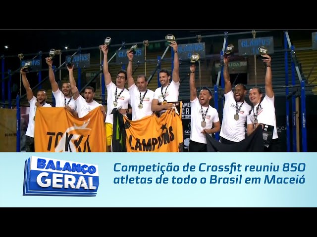 Competição de Crossfit reuniu 850 atletas de todo o Brasil em Maceió
